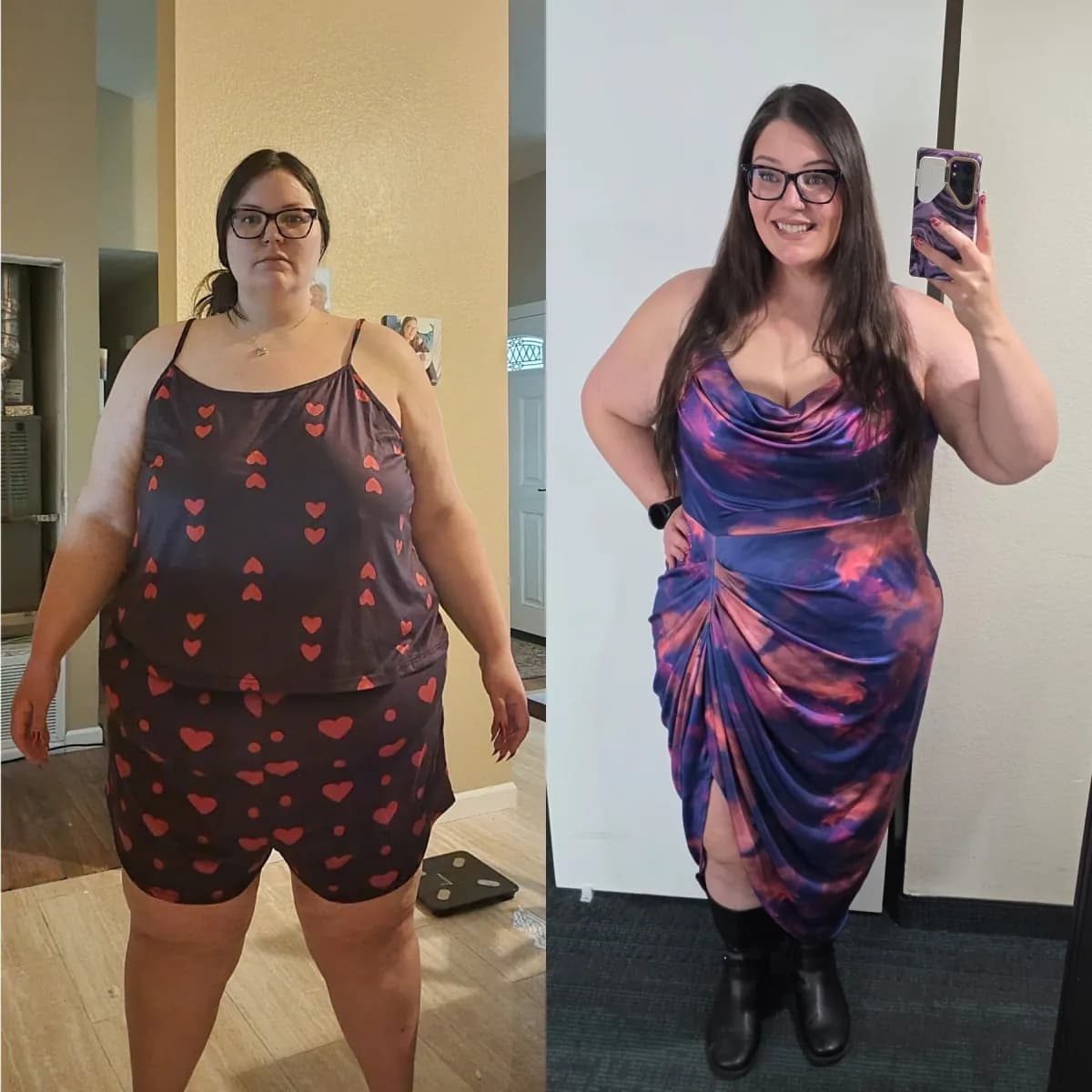 One year update; 73.5lbs lost community photo